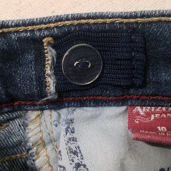 Arizona Jean Co. Kids Skinny Jeans: size 10 slim - Picture 6 of 6